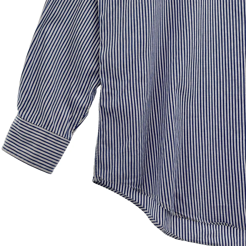 RALPH LAUREN / ラルフローレン | コットン ストライプ ボタンダウンシャツ | 16 1/2 | メンズ