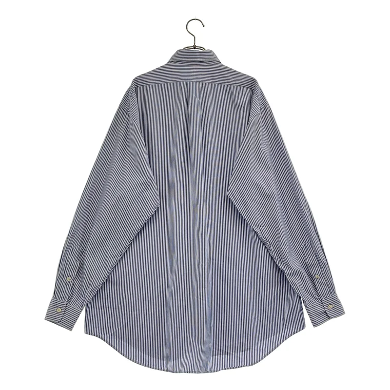 RALPH LAUREN / ラルフローレン | コットン ストライプ ボタンダウンシャツ | 16 1/2 | メンズ