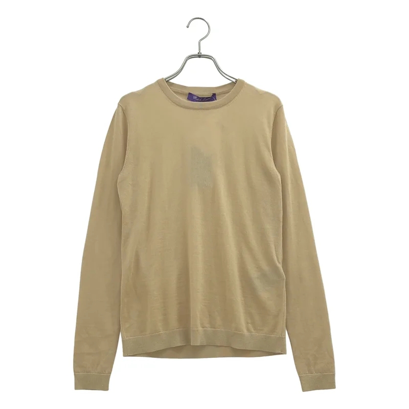 RALPH LAUREN PURPLE LABEL / ラルフローレンパープルレーベル | カシミヤ クルーネック ニット 290615194056 | S/P | レディース