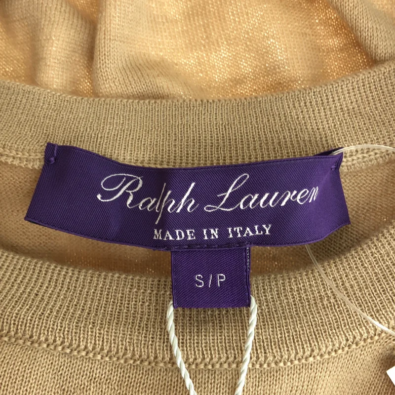 RALPH LAUREN PURPLE LABEL / ラルフローレンパープルレーベル | カシミヤ クルーネック ニット 290615194056 | S/P | レディース