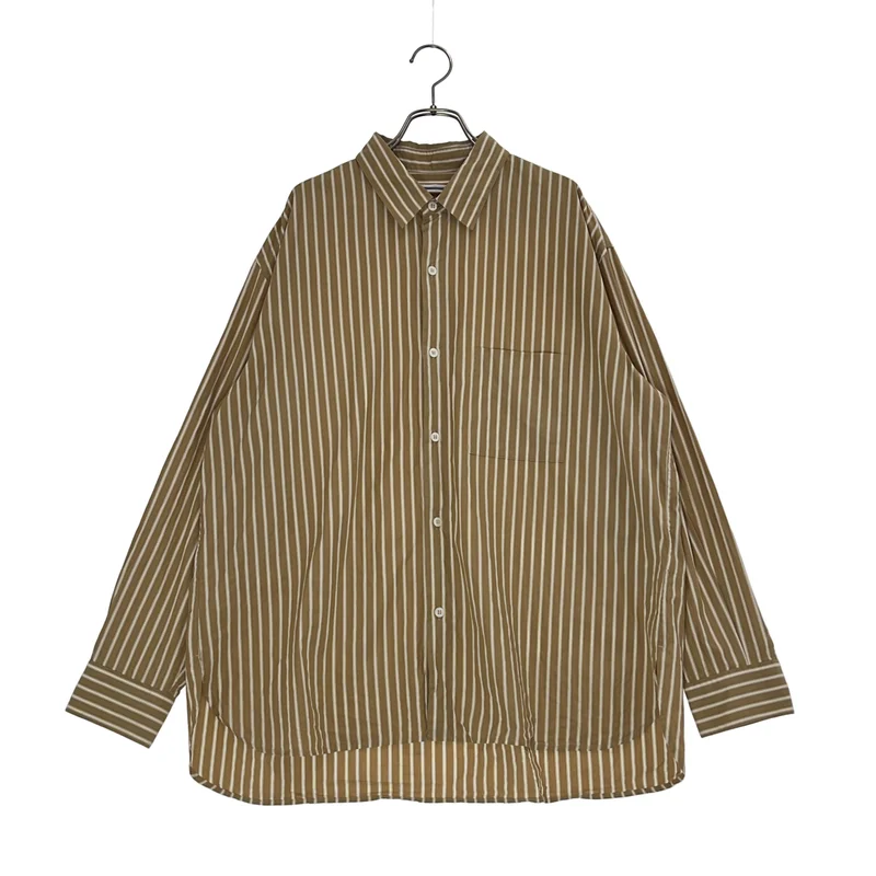 Cristaseya / クリスタセヤ | 2021AW | コットン ストライプ オーバーサイズシャツ | XL | メンズ