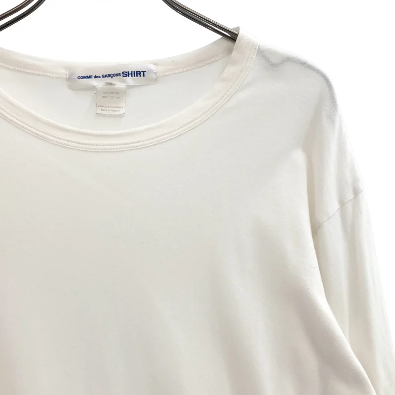 COMME des GARCONS SHIRT / コムデギャルソンシャツ | 2013AW | ドットシャツ ドッキング ロングスリーブTシャツ | S | レディース
