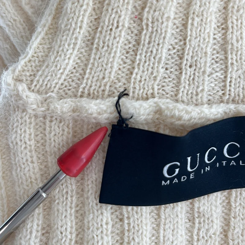 GUCCI / グッチ | アルパカ混 タートルネックニット | L | レディース