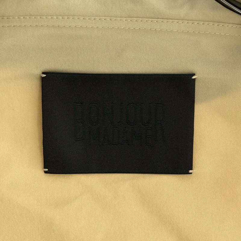 BONJOUR MADAME / ボンジュールマダム | フルジップ フーデッドブルゾン |
