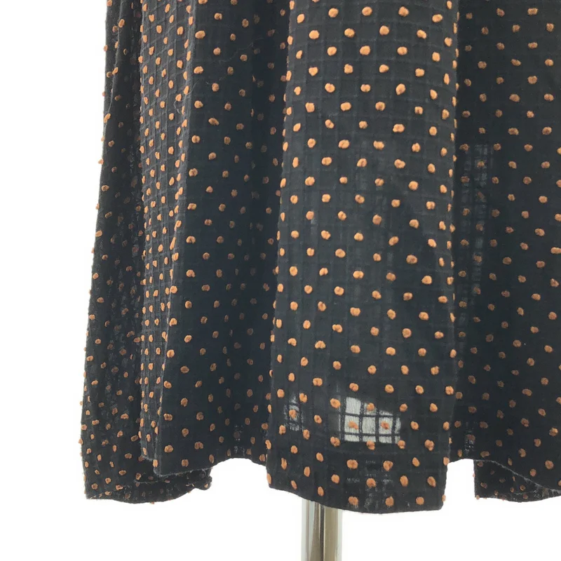 HaaT ISSEY MIYAKE / ハートイッセイミヤケ | 変形 ドット バックリボン スカート / 裏地付き | 2 | レディース