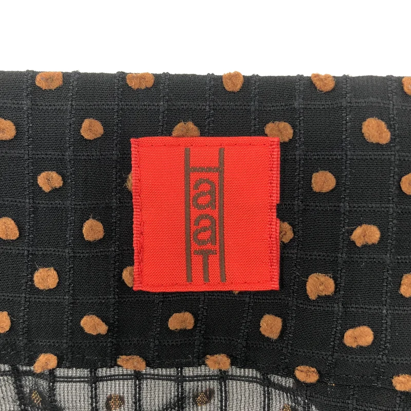 HaaT ISSEY MIYAKE / ハートイッセイミヤケ | 変形 ドット バックリボン スカート / 裏地付き | 2 | レディース