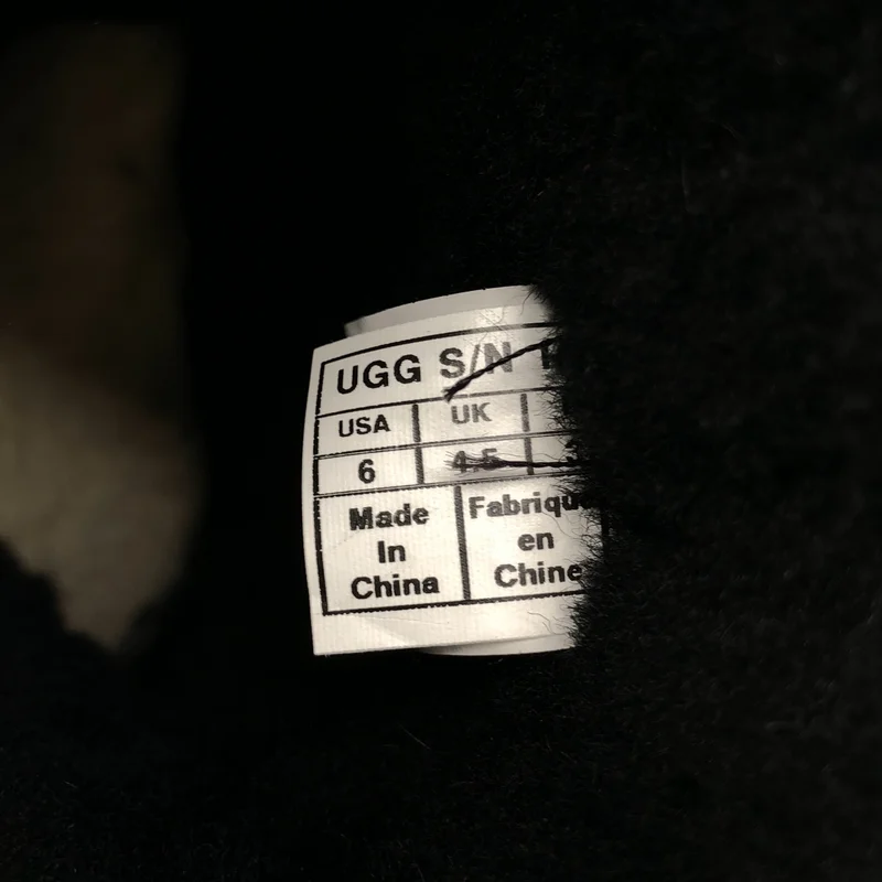UGG / アグ | クロコ型押し ムートンブーツ | 23 | レディース