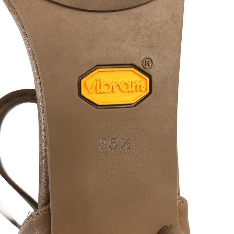 SHISEI / シーセイ | PADDED SANDALS フラット サンダル | 35 1/2 | レディース