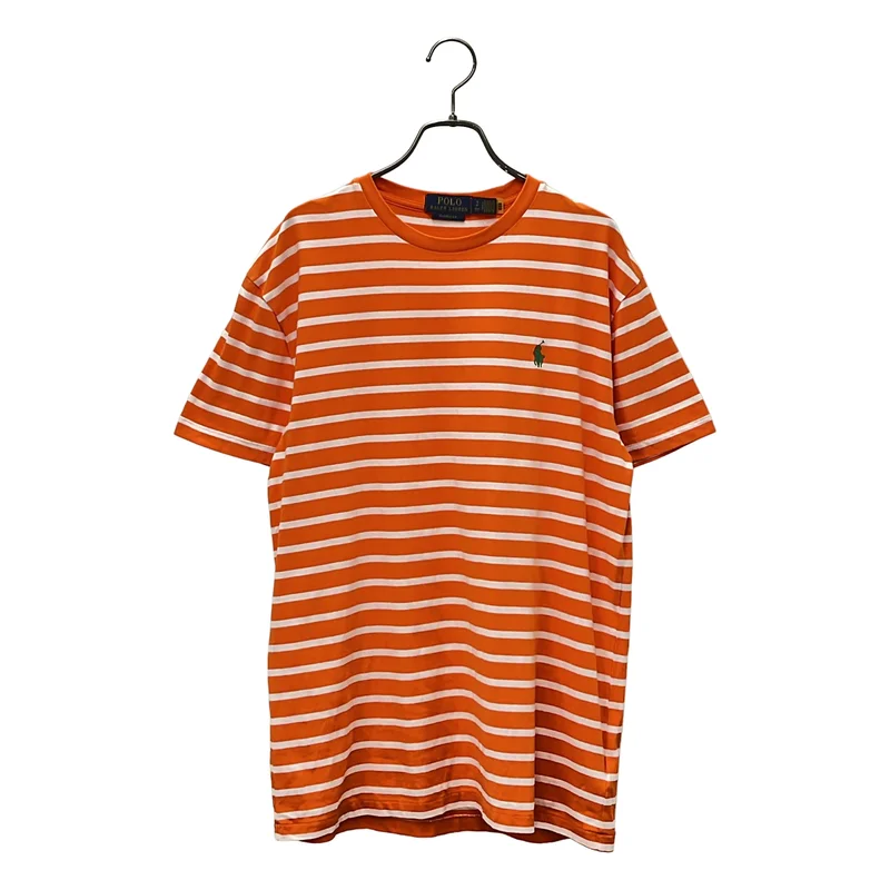 POLO RALPH LAUREN / ポロラルフローレン | コットン ボーダー クルーネックカットソー | S | メンズ