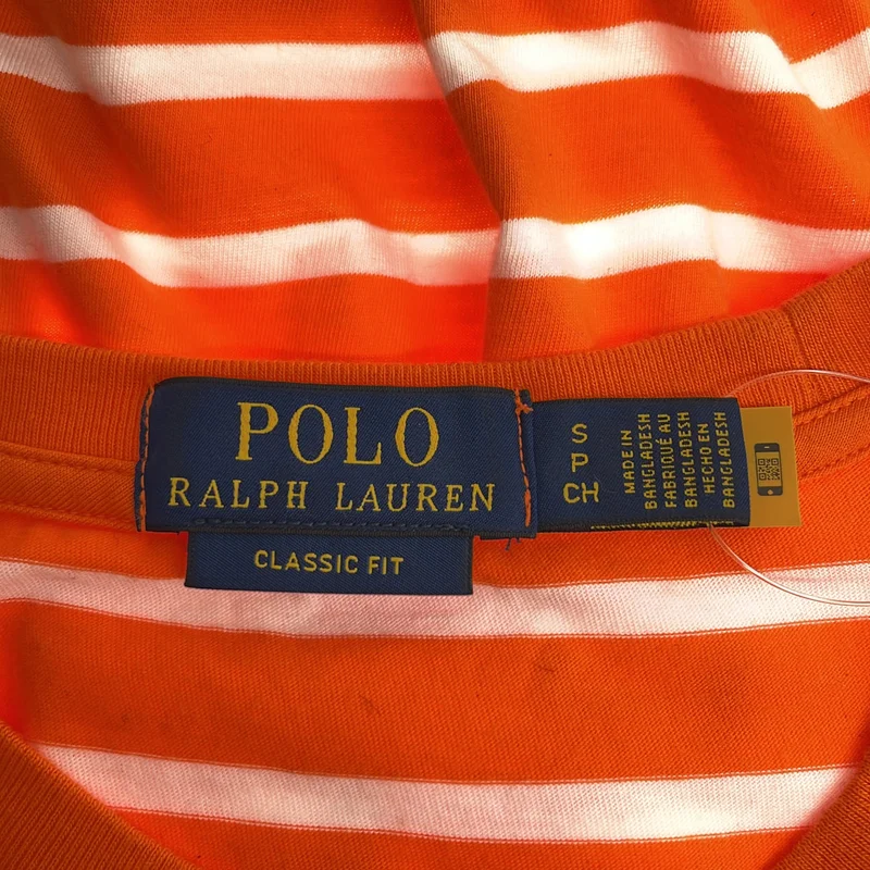 POLO RALPH LAUREN / ポロラルフローレン | コットン ボーダー クルーネックカットソー | S | メンズ