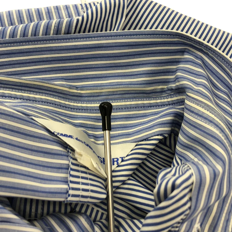 COMME des GARCONS SHIRT / コムデギャルソンシャツ | 2009SS | ストライプ 切替 アシンメトリー シャツ | S | メンズ