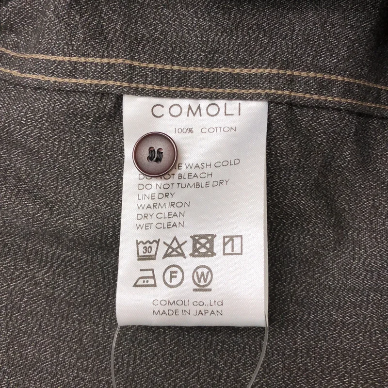 COMOLI / コモリ | ヨリ杢 シャツ / T01-02017 | 1 | メンズ