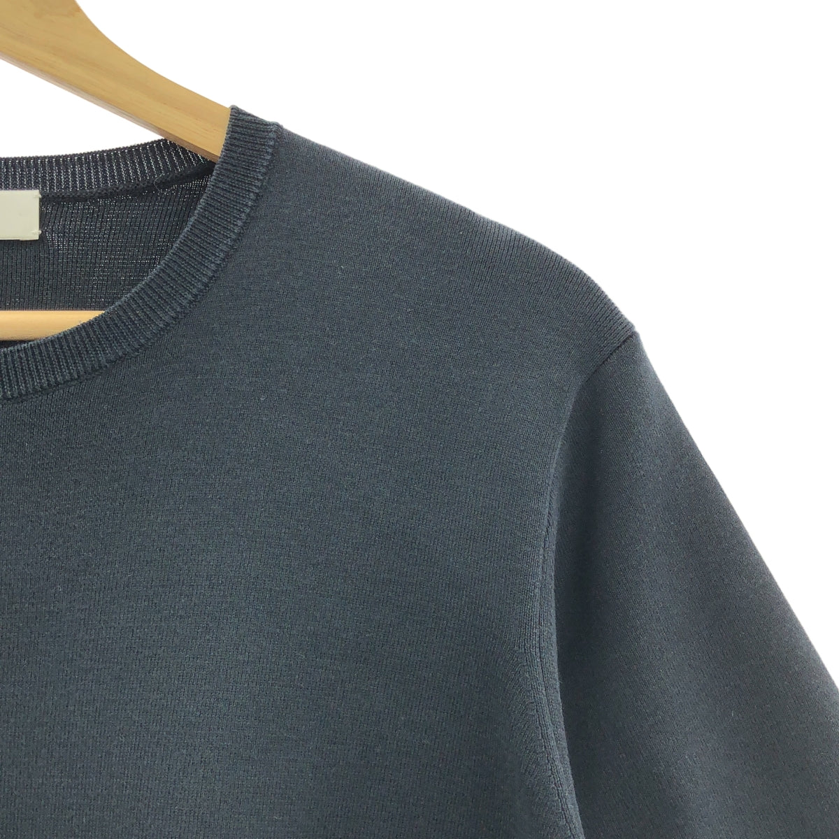ebure / エブール | コットン シルク ニットTシャツ | F | レディース ebure / エブール | コットン シルク ニットTシャツ | F | レディース