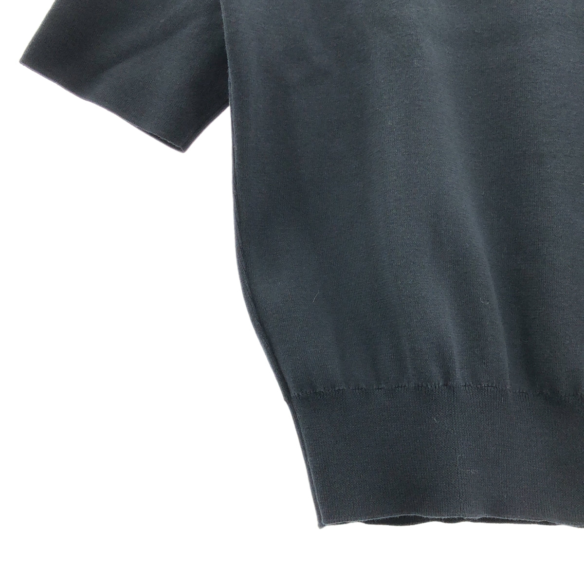 ebure / エブール | コットン シルク ニットTシャツ | F | レディース コットンシルク ニットプルオーバー | ebure (Women)/エブール | 三越