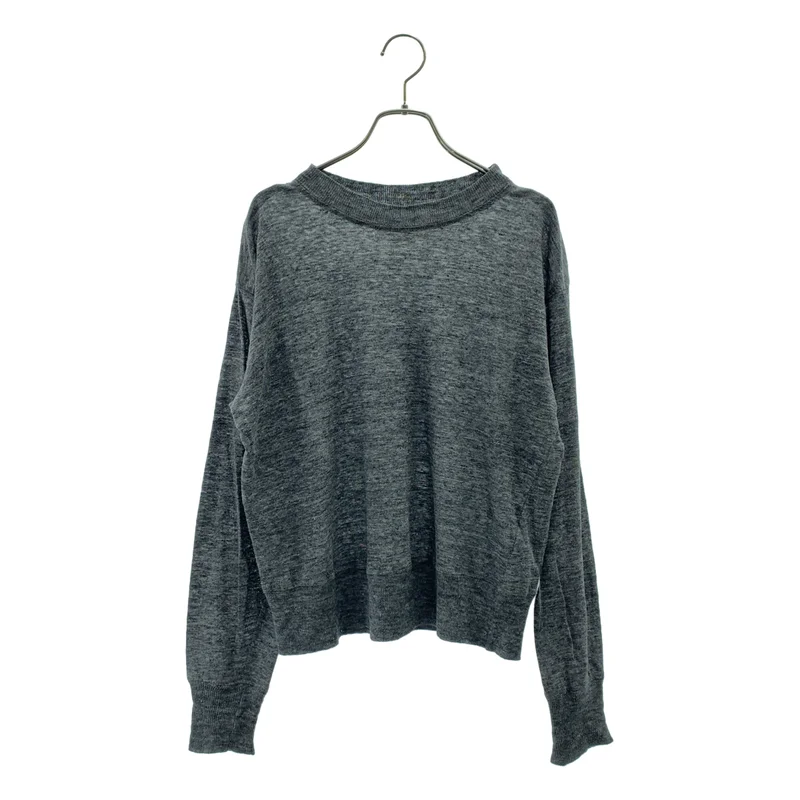 ISABEL MARANT ETOILE / イザベルマランエトワール | リネン プルオーバー  クルーネックニット | S | レディース