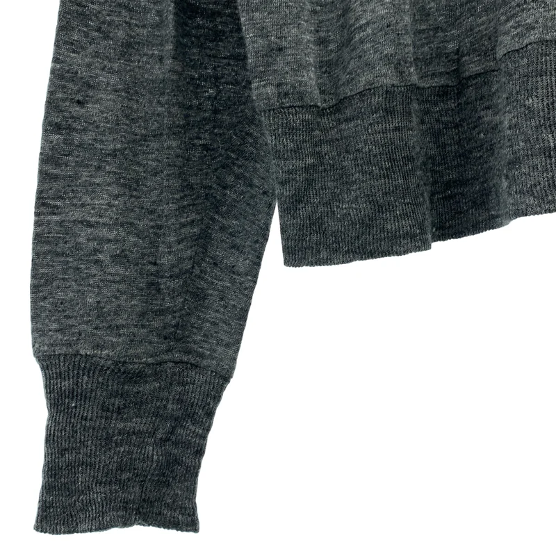 ISABEL MARANT ETOILE / イザベルマランエトワール | リネン プルオーバー  クルーネックニット | S | レディース