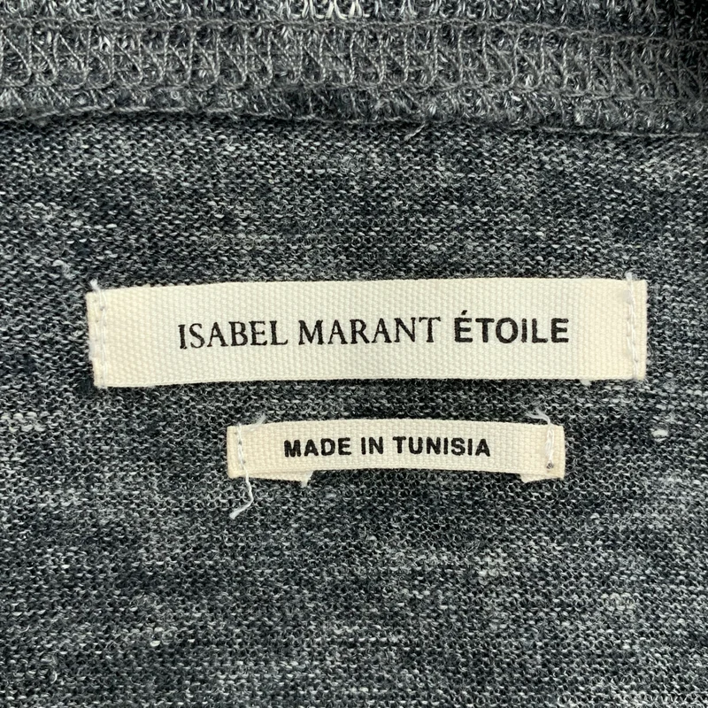 ISABEL MARANT ETOILE / イザベルマランエトワール | リネン プルオーバー  クルーネックニット | S | レディース