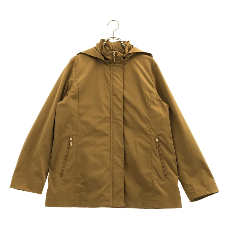 AQUASCUTUM / アクアスキュータム | ナイロン 2WAY ライナー付き フーデッドジャケット | 8 | レディース
