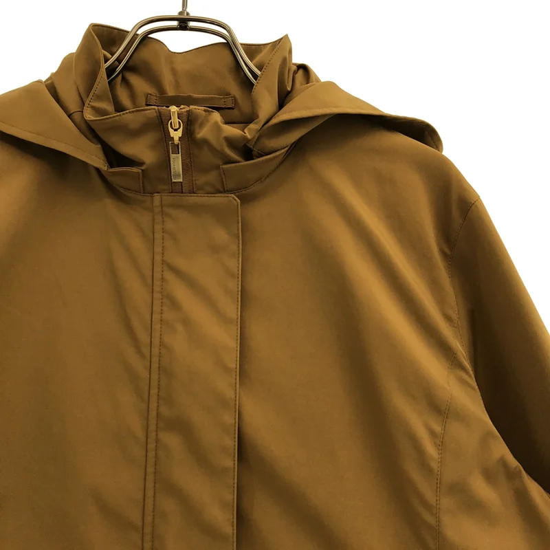 AQUASCUTUM / アクアスキュータム | ナイロン 2WAY ライナー付き フーデッドジャケット | 8 | レディース