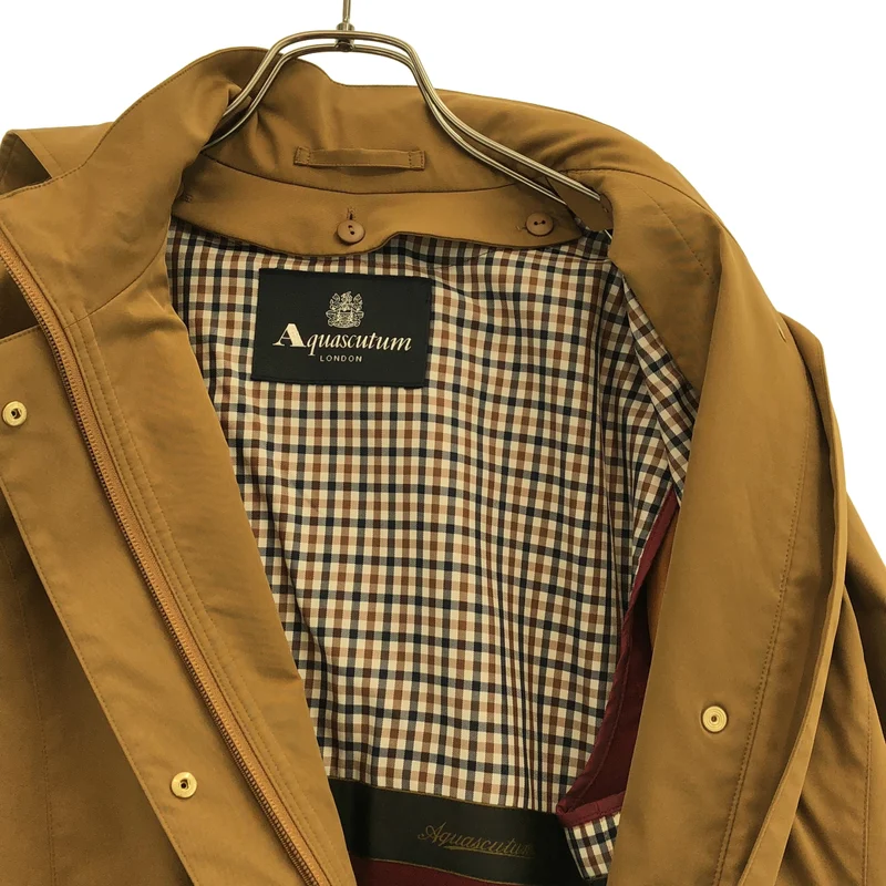 AQUASCUTUM / アクアスキュータム | ナイロン 2WAY ライナー付き フーデッドジャケット | 8 | レディース