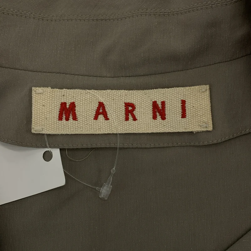 MARNI / マルニ | コットン ナイロン ベルテッド ジャケット | 40 | レディース