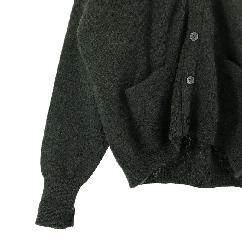 steven alan / スティーブンアラン | SHET SHAGY CARDIGAN-LOOSE / ウール ルーズフィット シャギーニットカーディガン | M | メンズ