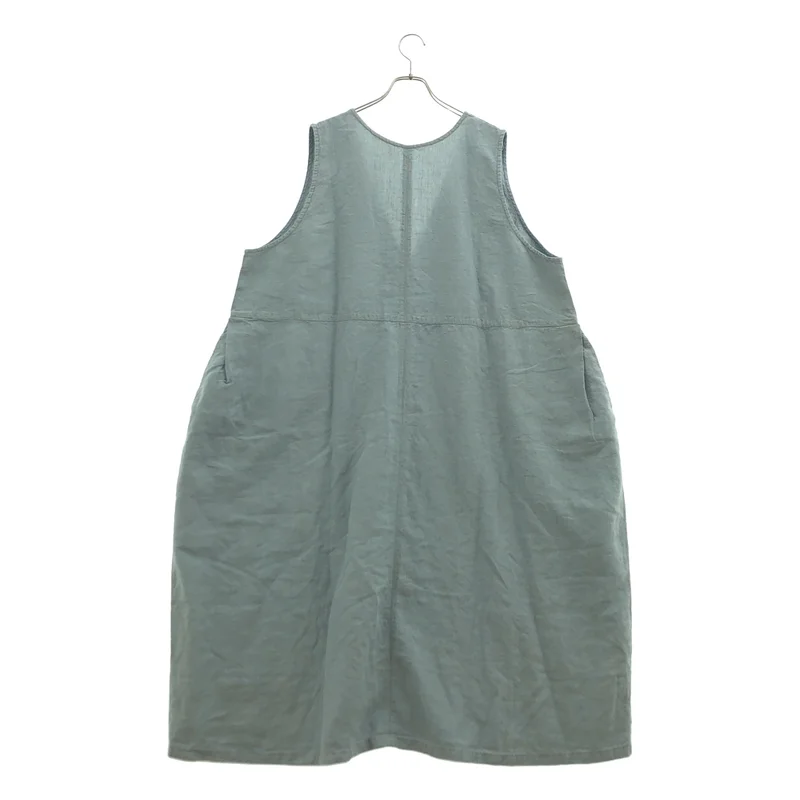 nest robe / ネストローブ | リネン Vネック ワンピース 001222-1194 | F | レディース