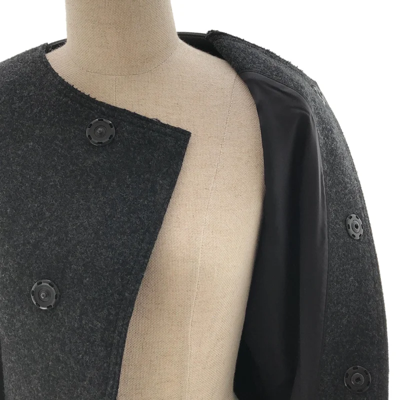 JUNYA WATANABE / ジュンヤワタナベ | 2024AW | ウール ロングコート JN-C045 | S | レディース