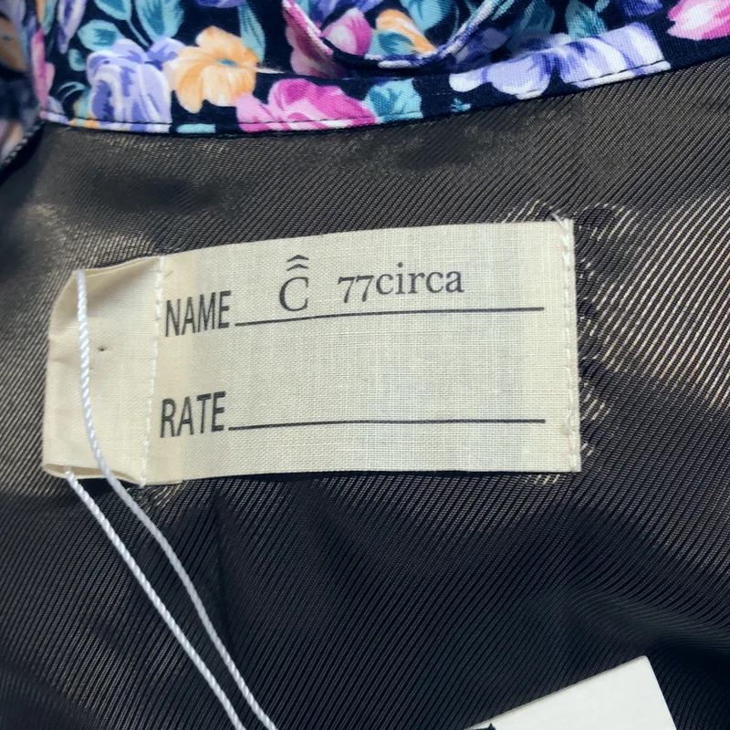 77 circa / ナナナナサーカ | circa make flower pattern s/s all in one / フラワープリント パッチワーク オールインワン | ONE | レディース