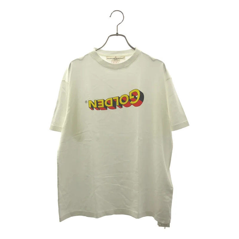 GOLDEN GOOSE / ゴールデングース | ロゴ プリント Tシャツ | M | レディース