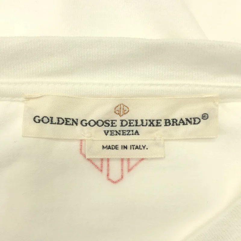 GOLDEN GOOSE / ゴールデングース | ロゴ プリント Tシャツ | M | レディース