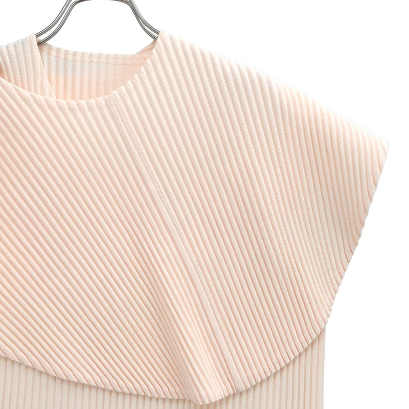 HOMME PLISSE ISSEY MIYAKE / オムプリッセイッセイミヤケ | 2026SS | MONTHLY COLORS JANUARY スカーフラップ プリーツカットソー | ２ | メンズ