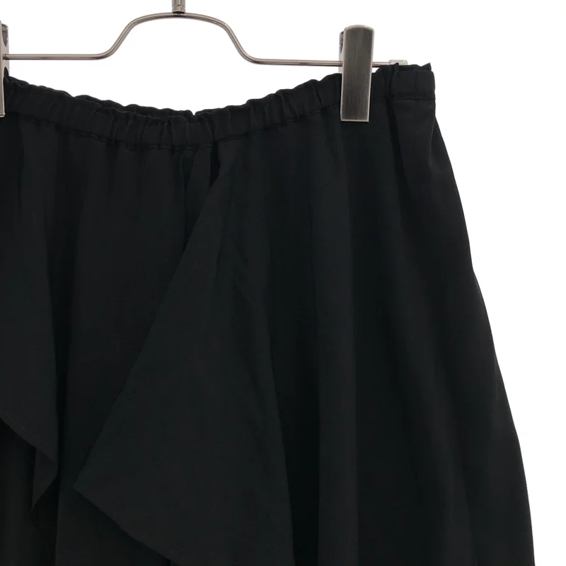 Y's / ワイズヨウジヤマモト | TA/PE CREPE DE CHINE RUFFLE PANTS YA-P06-500 | 2 | レディース