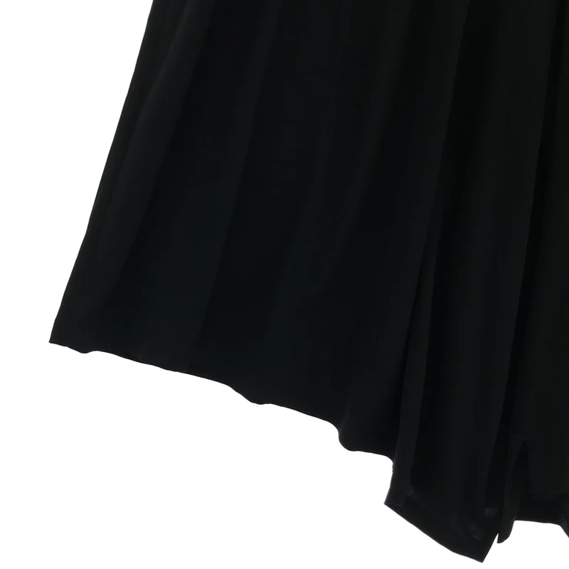 Y's / ワイズヨウジヤマモト | TA/PE CREPE DE CHINE RUFFLE PANTS YA-P06-500 | 2 | レディース