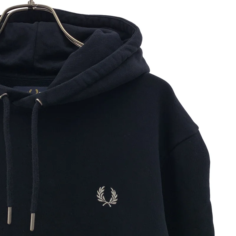 FRED PERRY / フレッドペリー | コットン ワンポイントロゴ スウェット フーディ | S | レディース