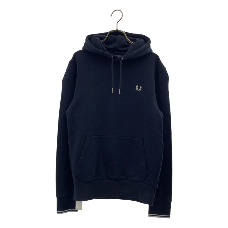 FRED PERRY / フレッドペリー | コットン ワンポイントロゴ スウェット フーディ | S | レディース