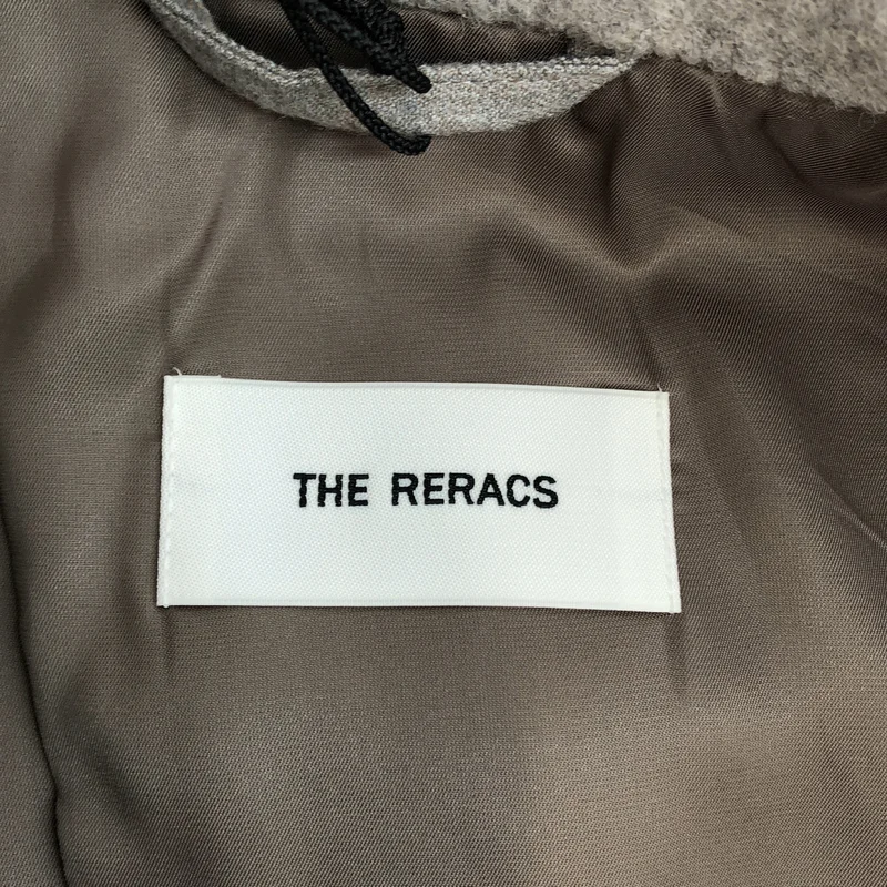 THE RERACS / ザリラクス | 2025AW | ウールメルトン ピークドラペル チェスターコート | 36 | レディース