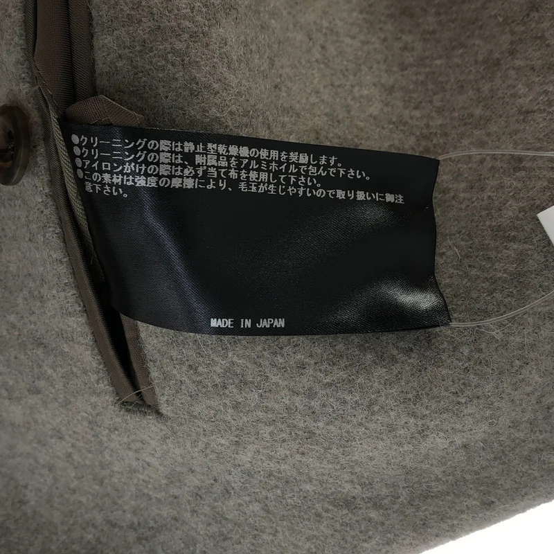 THE RERACS / ザリラクス | 2025AW | ウールメルトン ピークドラペル チェスターコート | 36 | レディース