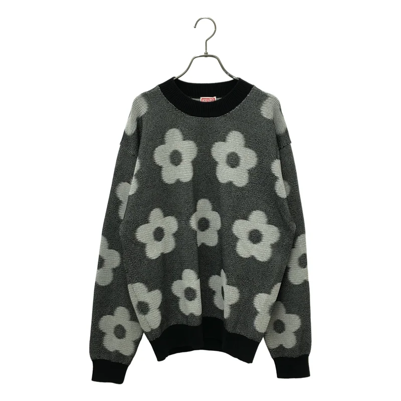 KENZO / ケンゾー | フラワー スポット プルオーバーニット | S | メンズ