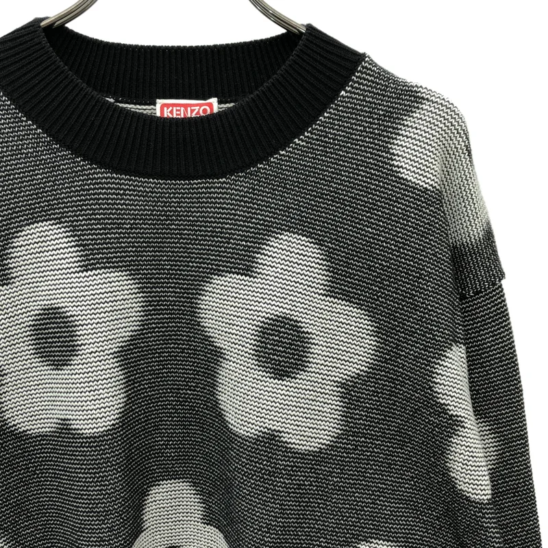 KENZO / ケンゾー | フラワー スポット プルオーバーニット | S | メンズ