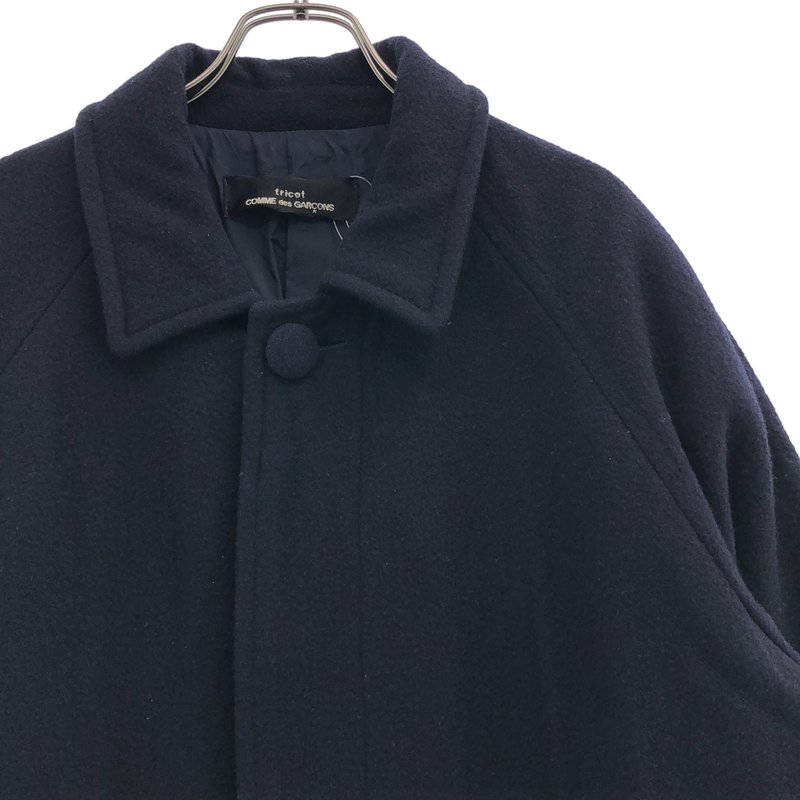 tricot COMME des GARCONS / トリココムデギャルソン | 1990s | ウール オーバーシルエット シングルコート / 総裏地 |