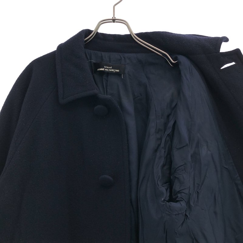 tricot COMME des GARCONS / トリココムデギャルソン | 1990s | ウール オーバーシルエット シングルコート / 総裏地 |
