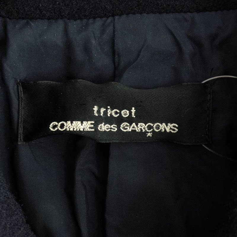 tricot COMME des GARCONS / トリココムデギャルソン | 1990s | ウール オーバーシルエット シングルコート / 総裏地 |