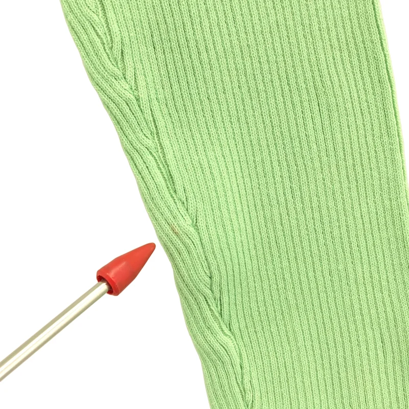 soduk / スドーク | 2023SS | W long sleeve knit top リブニット |
