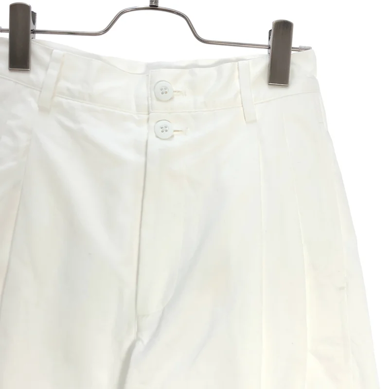LOEFF / ロエフ | コットン ツイル 2タック トラウザー パンツ 8814-202-1000 | 0 | レディース