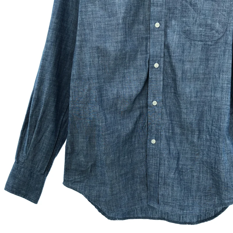INDIVIDUALIZED SHIRTS / インディビジュアライズドシャツ | SATURDAY / シャンブレー シャツ | 14 1/2 | メンズ