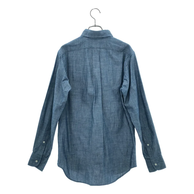 INDIVIDUALIZED SHIRTS / インディビジュアライズドシャツ | SATURDAY / シャンブレー シャツ | 14 1/2 | メンズ