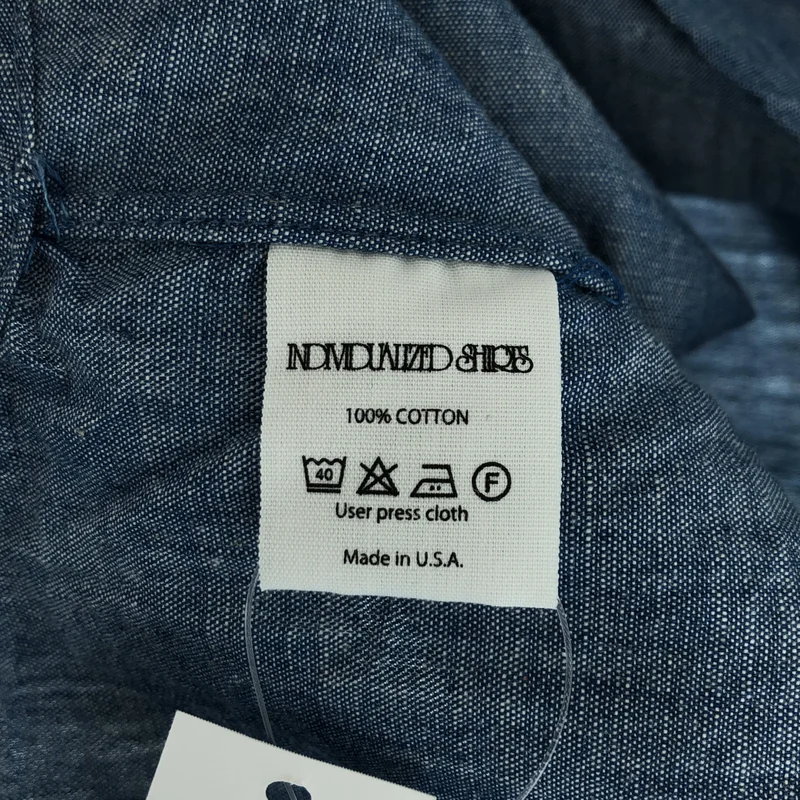 INDIVIDUALIZED SHIRTS / インディビジュアライズドシャツ | SATURDAY / シャンブレー シャツ | 14 1/2 | メンズ