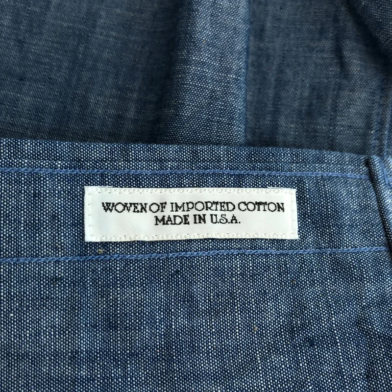 INDIVIDUALIZED SHIRTS / インディビジュアライズドシャツ | SATURDAY / シャンブレー シャツ | 14 1/2 | メンズ