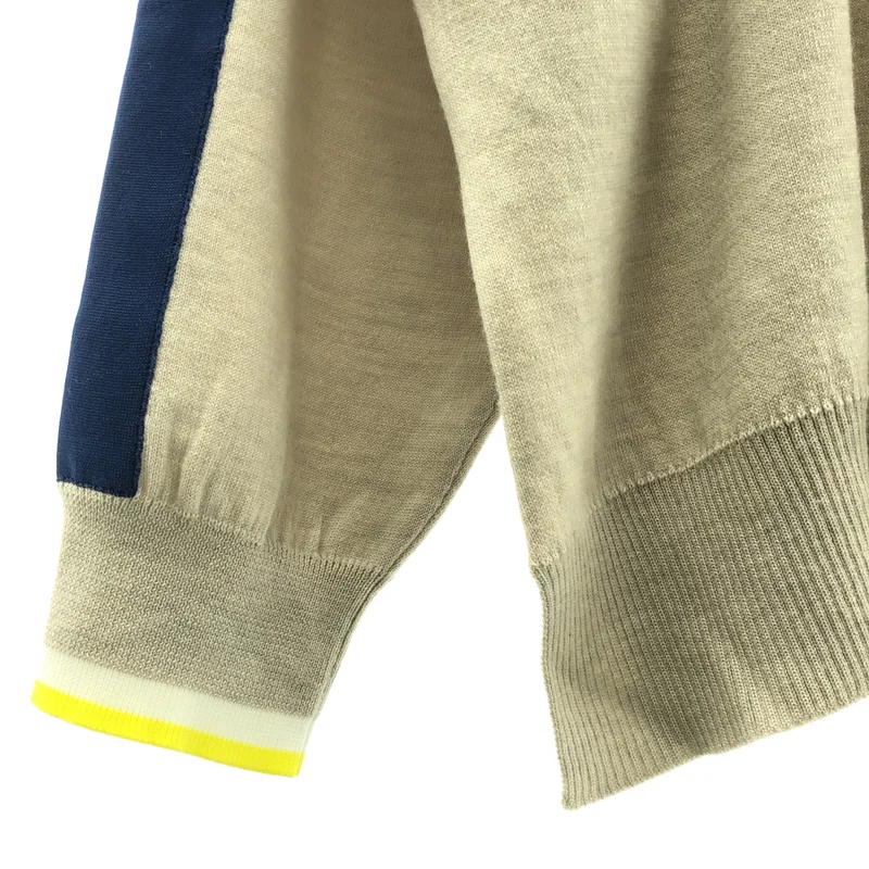 ENFOLD / エンフォルド | LINE WIDE PULLOVER / サイドスリット ニット セーター | 38 | レディース